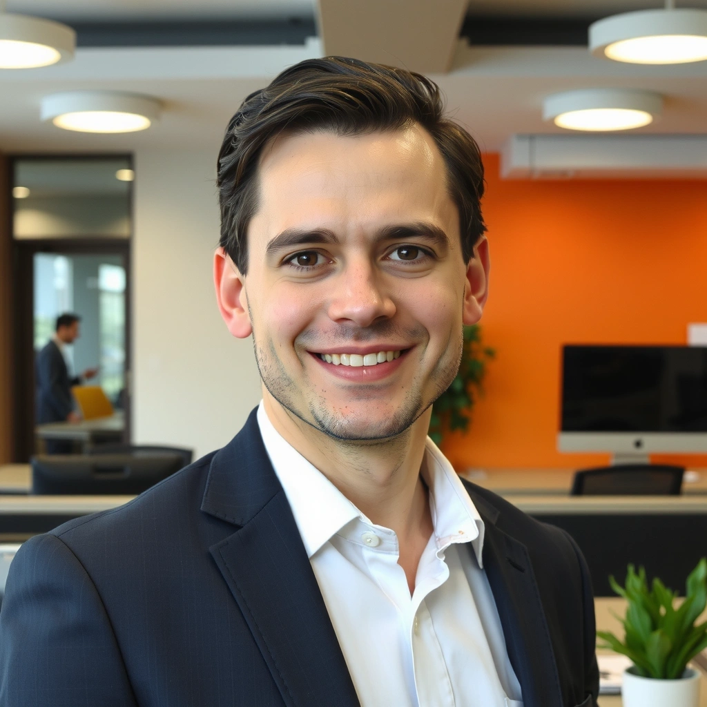 Portret profesional al unui manager de campanii PPC.